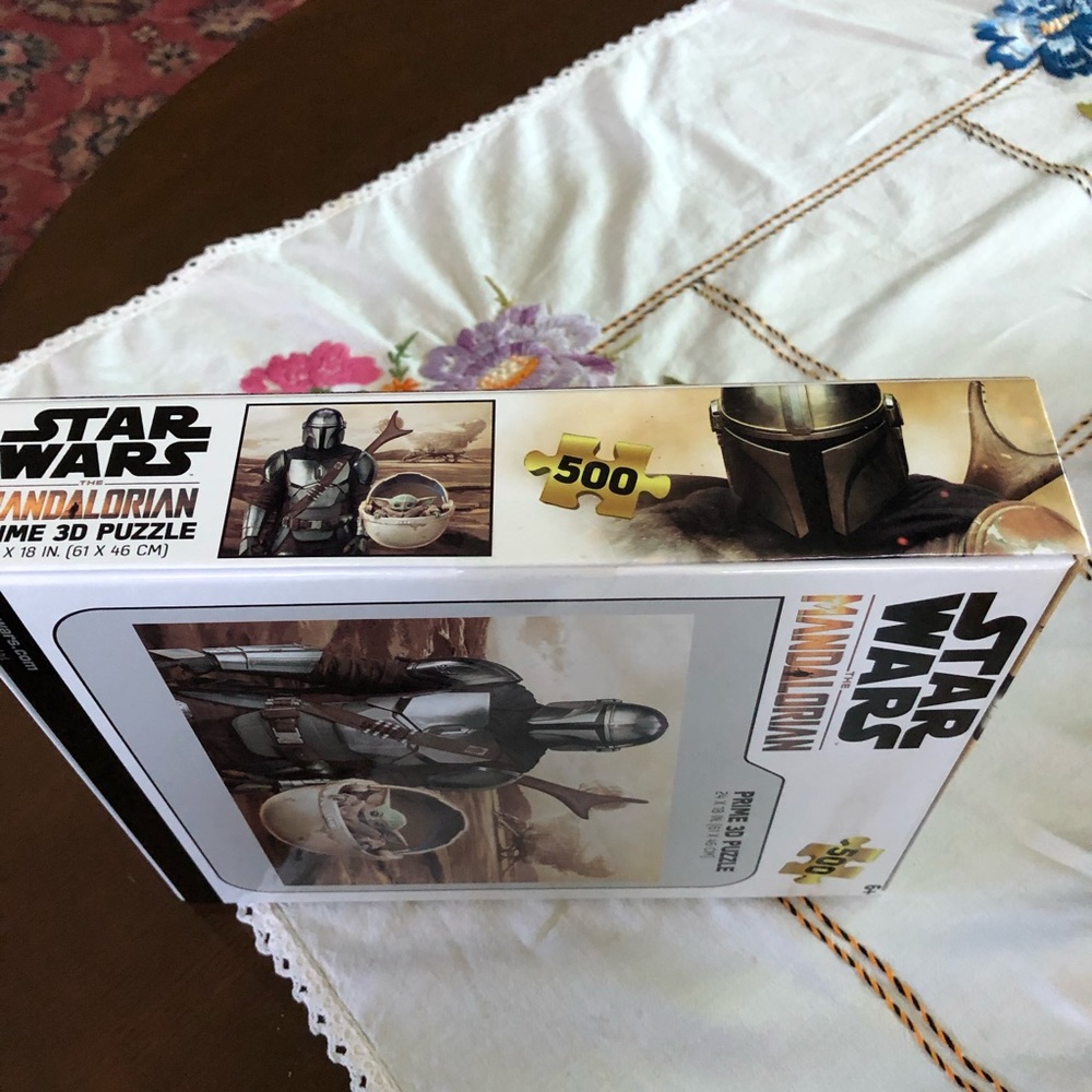 Star Wars The Mandalorian Prime 3D Puzzle 500 Pieces. Sealed/ New in Box - Picture 9 of 9